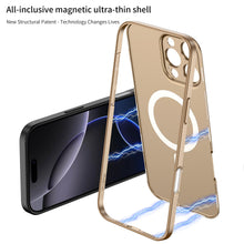 Load image into Gallery viewer, Magnetic 2 in 1  Shockproof iPhone Case With Magsafe With Touch Control Buttons
