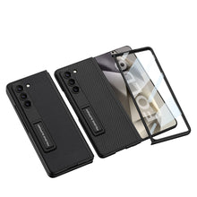 Load image into Gallery viewer, Luxury Leather Shockproof Phone Case With Screen Protector For Galaxy Z Fold6
