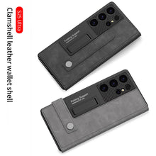 Load image into Gallery viewer, Leather Shockproof Phone Cover For Galaxy S25 S24 S23 Ultra
