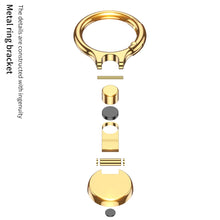Load image into Gallery viewer, Luxury Shockproof Phone Case With Gold Ring Holder For Galaxy Z Fold 6
