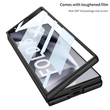 Load image into Gallery viewer, Transparent Frosted Shockproof Phone Case With Back Screen Protector For Galaxy Z Fold 6
