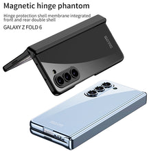 Load image into Gallery viewer, Transparent Magnetic Hinge Shockproof Phone Case With Screen Protector For Galaxy Z Fold6
