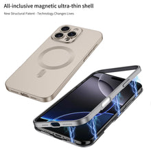 Load image into Gallery viewer, Magnetic 2 in 1  Shockproof iPhone Case With Magsafe With Touch Control Buttons
