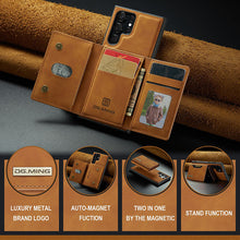 Load image into Gallery viewer, Luxury Magnetic Leather All-inclusive Protective Cover With Card Holder For Samsung Galaxy - Mycasety Mycasety
