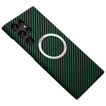 Load image into Gallery viewer, Samsung Galaxy S/A Series | Magnetic Carbon Fiber Phone Case - mycasety2023 Mycasety
