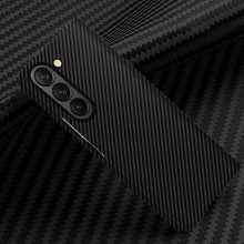 Load image into Gallery viewer, Luxurious Carbon Fiber Shockproof Galaxy Z Fold Phone Case
