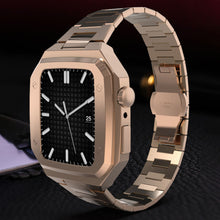 Load image into Gallery viewer, Luxury Metal Case Strap For Apple Watch 44/45mm - Mycasety Mycasety
