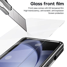 Load image into Gallery viewer, Jazz Retro Style Anyi-fall Protective Leather Phone Case For Galaxy Fold 6/5/4 With Front Protection Film And Stylus
