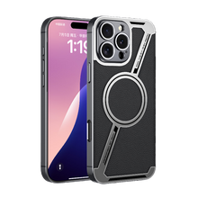 Load image into Gallery viewer, Magnetic All-inclusive Shockproof Leather Phone Case For iPhone
