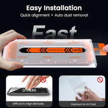 Load image into Gallery viewer, Glare Guard Screen Protector For Galaxy S25 S24 Series With Dust-free Film Cabin | Electrostatic Cleaning Technology
