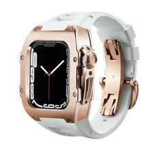 Load image into Gallery viewer, Luxury Metal Case Strap For Apple Watch Series 44/45 mm - mycasety2023 Mycasety
