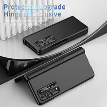 Load image into Gallery viewer, Luxury Magnetic Hinge Pen Holder Full Protection Case For Samsung Galaxy Z Fold3 Fold4 5G With Tempered Glass Film - Mycasety Mycasety
