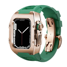 Load image into Gallery viewer, Luxury Metal Case Strap For Apple Watch Series 44/45 mm - mycasety2023 Mycasety
