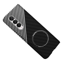 Load image into Gallery viewer, Samsung Galaxy Z Fold Series | Magnetic Carbon Fiber Phone Case - Mycasety Mycasety
