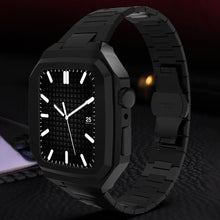 Load image into Gallery viewer, Luxury Metal Case Strap For Apple Watch 44/45mm - Mycasety Mycasety
