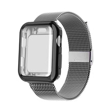 Load image into Gallery viewer, Luxury Metal Case Strap For Apple Watch Series 38/40/41/42/44/45 mm
