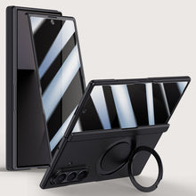 Load image into Gallery viewer, Luxurious Magnetic Ring Holder Phone Case For Galaxy Z Fold 7
