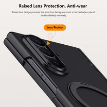 Load image into Gallery viewer, Luxurious Magnetic Ring Holder Phone Case For Galaxy Z Fold 7
