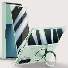 Load image into Gallery viewer, Luxurious Magnetic Ring Holder Phone Case For Galaxy Z Fold 7
