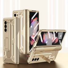 Load image into Gallery viewer, 360 All Inclusive Samasung Galaxy Z Fold5 Fold4 Fold3 Case With Hinge Lid &amp; Kick-stand - Mycasety Mycasety
