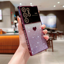 Load image into Gallery viewer, Ins Hot Glitter Powder Bling Protective Phone Case For Samsung Galaxy
