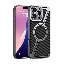 Load image into Gallery viewer, Magnetic All-inclusive Shockproof Leather Phone Case For iPhone
