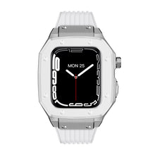 Load image into Gallery viewer, Luxury Metal Case Strap For Apple Watch Series 44/45 mm - Mycasety Mycasety
