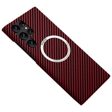Load image into Gallery viewer, Samsung Galaxy S/A Series | Magnetic Carbon Fiber Phone Case - mycasety2023 Mycasety

