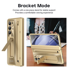 Load image into Gallery viewer, Armor Electroplated Anti-fall Protective Phone Case With Pen Tray Shell and Film For Samsung Galaxy Z Fold5 Fold4 - Mycasety Mycasety
