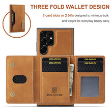 Load image into Gallery viewer, Luxury Magnetic Leather All-inclusive Protective Cover With Card Holder For Samsung Galaxy - Mycasety Mycasety
