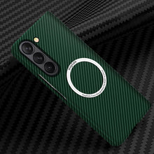 Load image into Gallery viewer, Luxurious Carbon Fiber Shockproof Galaxy Z Fold Phone Case
