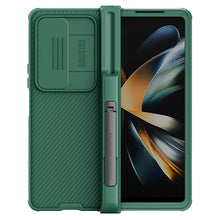 Load image into Gallery viewer, Full Protection Samsung Galaxy Z Fold4 5G Case with S pen Slot Camera Lens Protector and Stand(Pre-Sell) - Mycasety Mycasety
