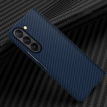 Load image into Gallery viewer, Luxurious Carbon Fiber Shockproof Galaxy Z Fold Phone Case
