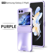 Load image into Gallery viewer, Frosted Plating Phone Case For Samsung Galaxy Z Flip5 Flip4 Flip3 5G
