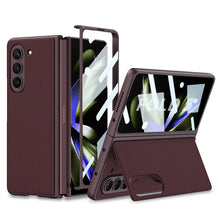 Load image into Gallery viewer, Business Samsung Galaxy Z Fold5 Full Inclusive Leather Case - Mycasety Mycasety

