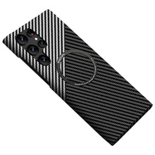 Load image into Gallery viewer, Samsung Galaxy S/A Series | Magnetic Carbon Fiber Phone Case - mycasety2023 Mycasety
