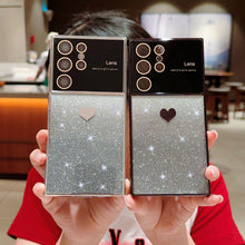 Load image into Gallery viewer, Ins Hot Glitter Powder Bling Protective Phone Case For Samsung Galaxy
