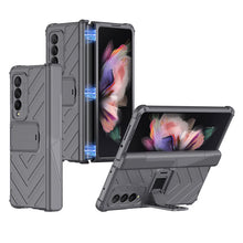 Load image into Gallery viewer, Magnetic Armor All-included Protective Cover With Hinge Holder For Samsung Galaxy Z Fold3 Fold4 5G
