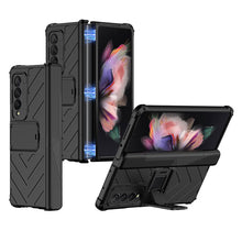 Load image into Gallery viewer, Magnetic Armor All-included Protective Cover With Hinge Holder For Samsung Galaxy Z Fold3 Fold4 5G
