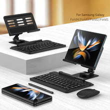 Load image into Gallery viewer, Keyboard Office Bracket For Samsung Galaxy Z Fold4 Fold3 Fold2/1 5G With Stylus And Mouse - Mycasety Mycasety
