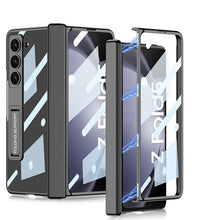 Load image into Gallery viewer, Magnetic Hinge Invisible Bracket Electroplated Protective Phone Case For Samsung Galaxy Z Fold5 Fold4 - mycasety2023 Mycasety
