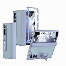 Load image into Gallery viewer, Magnetic Hinge Invisible Bracket All-included Protective Leather Phone Case For Samsung Galaxy Z Fold 5/4/3 - Mycasety Mycasety
