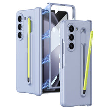 Load image into Gallery viewer, Magnetic Hinge Anti-fall Protective Phone Case With Pen Tray Shell and Film For Samsung Galaxy Z Fold5 - mycasety2023 Mycasety
