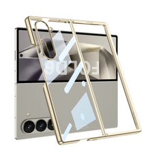 Load image into Gallery viewer, Transparent Electroplating Shockproof Phone Case For Galaxy Z Fold 6
