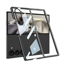 Load image into Gallery viewer, Transparent Electroplating Shockproof Phone Case For Galaxy Z Fold 6
