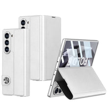 Load image into Gallery viewer, Luxurious Leather Cover Shockproof Phone Case With Screen Protector For Galaxy Z Fold6
