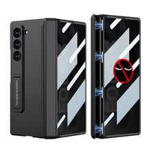 Load image into Gallery viewer, Magnetic Hinge Bracket Shockproof Phone Case With Anti-peeping Back Screen Protector For Galaxy Z Fold 6/5/4/3
