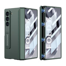 Load image into Gallery viewer, Magnetic Hinge Hidden Bracket All-included Case With Back Screen Protector For Galaxy Z Fold 6/5/4/3
