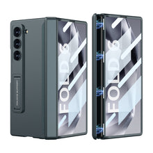 Load image into Gallery viewer, Magnetic Hinge Bracket Shockproof Phone Case With Back Screen Protector For Galaxy Z Fold6

