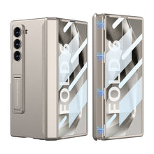 Load image into Gallery viewer, Magnetic Hinge Hidden Bracket All-included Case With Back Screen Protector For Galaxy Z Fold 6/5/4/3
